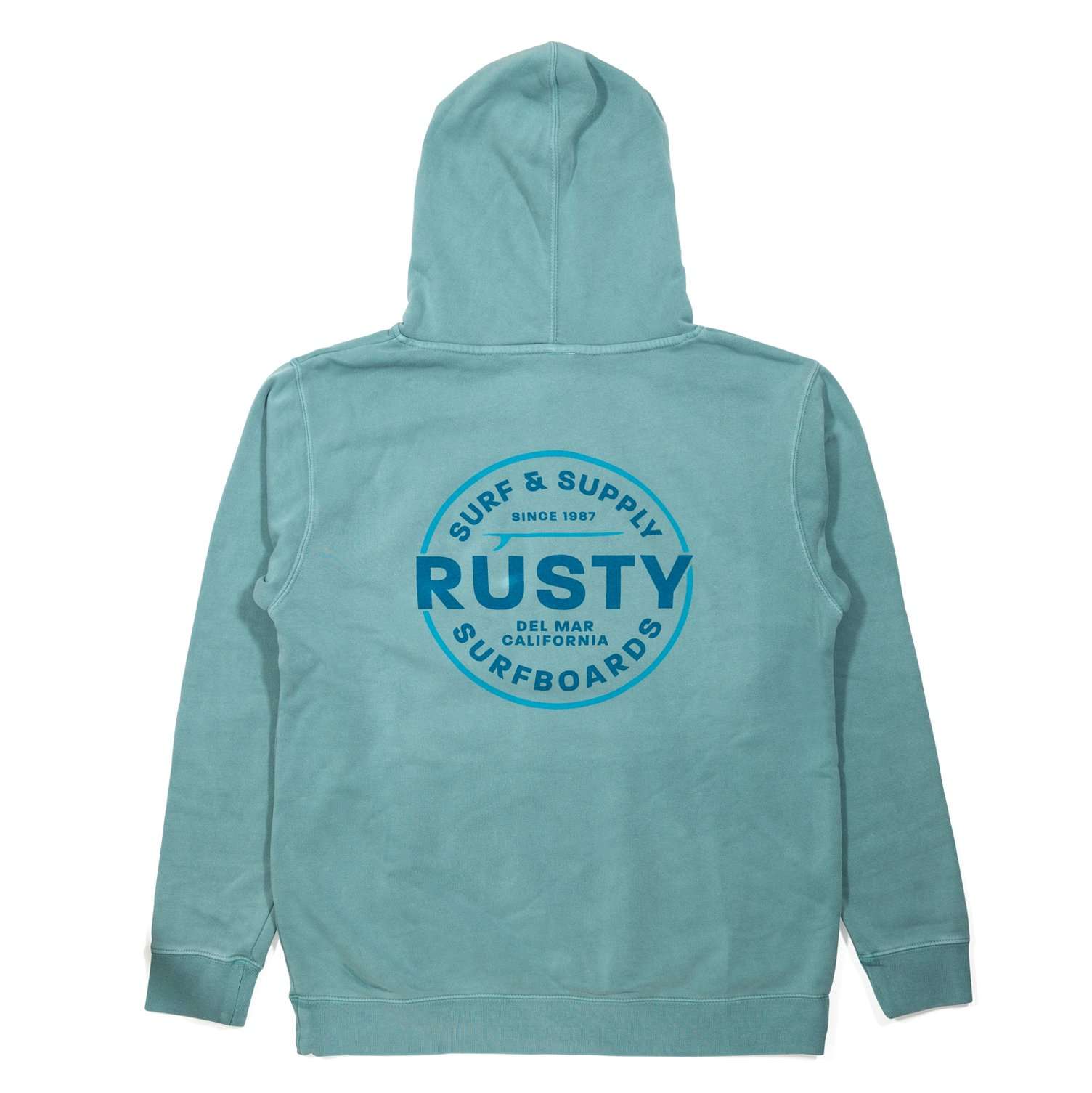 rusty surf hoodie