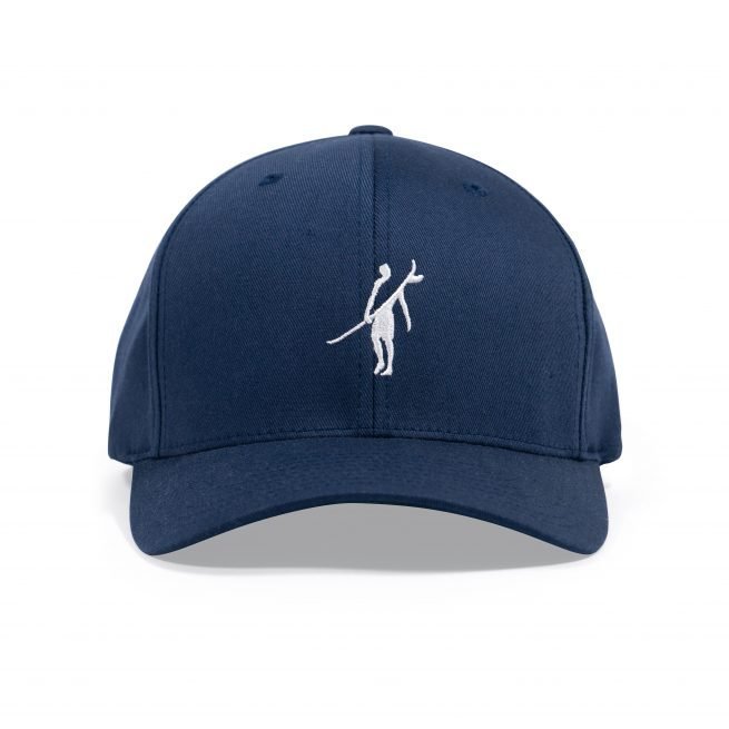 navy fitted hat