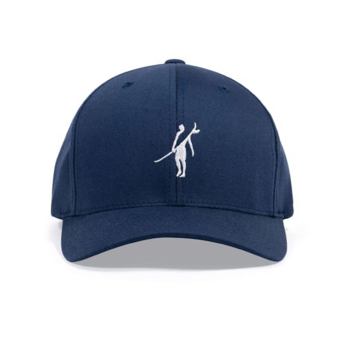 Toes on the Nose Shadowman Fitted Hat Navy