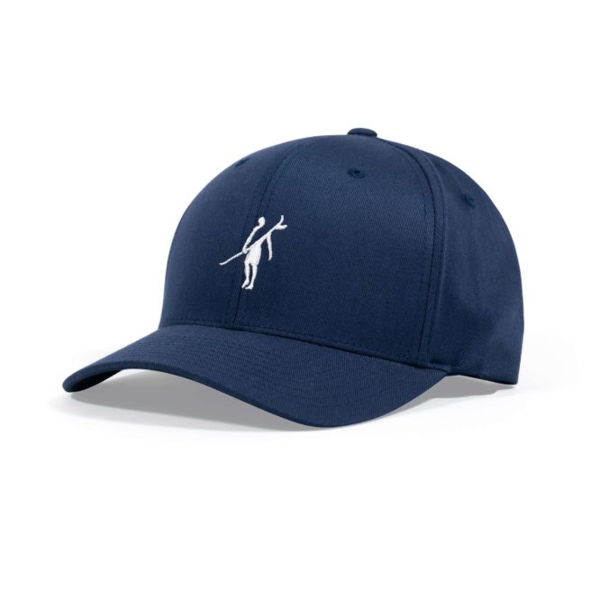 Toes on the Nose Shadowman Fitted Hat Navy