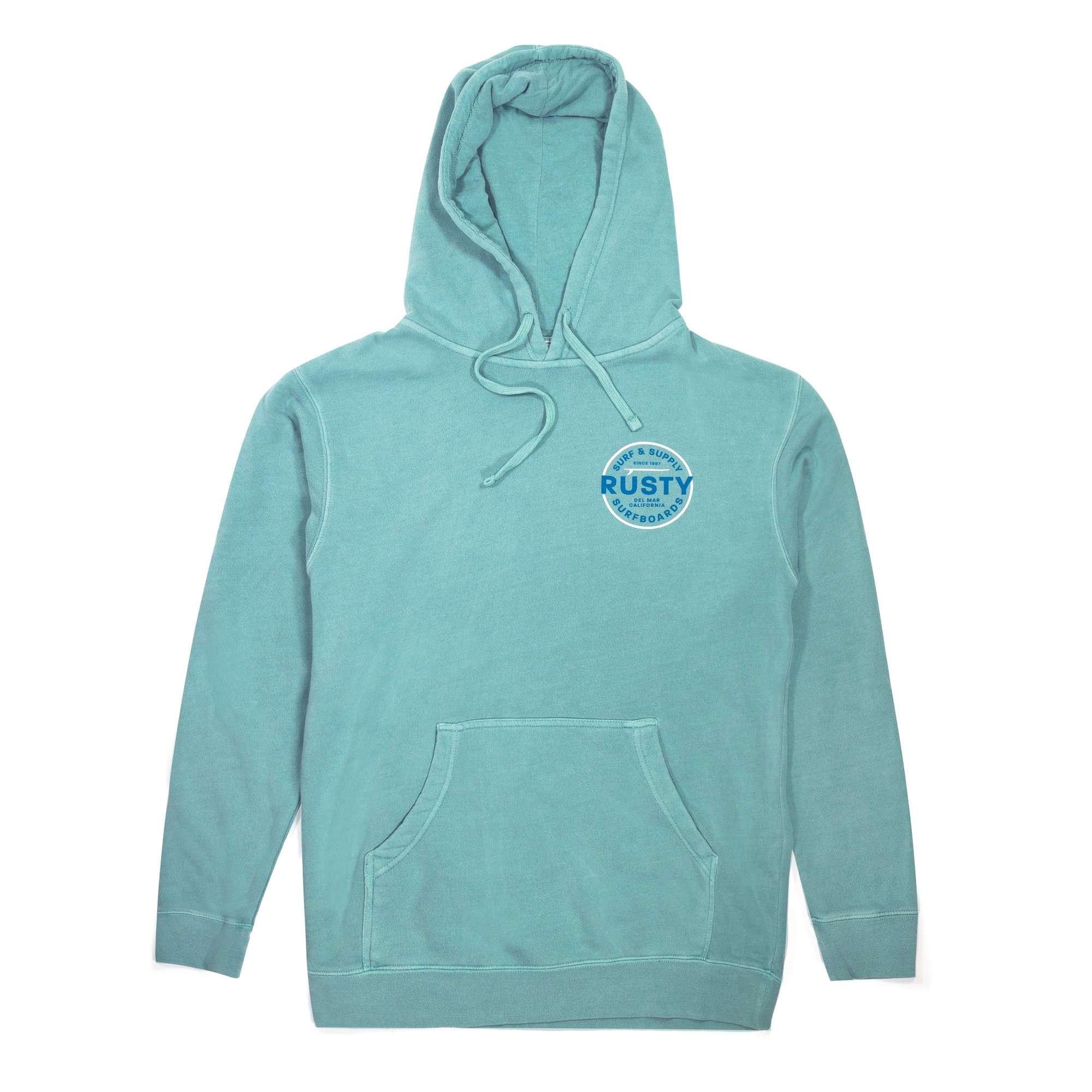 Surf and Supply Circle Pull Over Sweatshirt - Rusty Del Mar