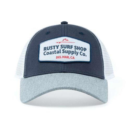 Coastal Supply Co Hat Navy White
