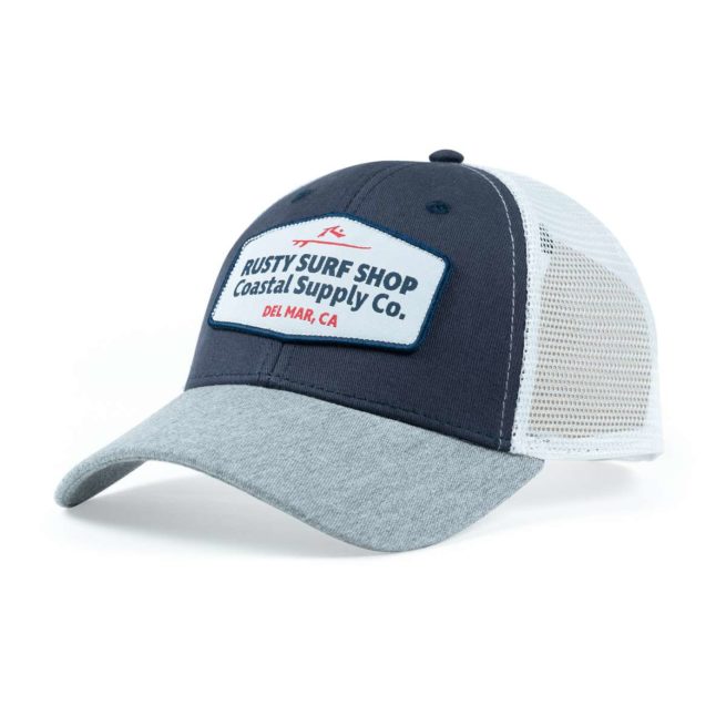 Coastal Supply Co Hat Navy White