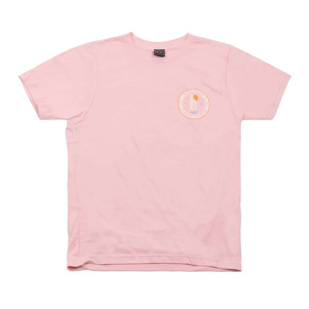 Longboard Youth T-Shirt Light Pink