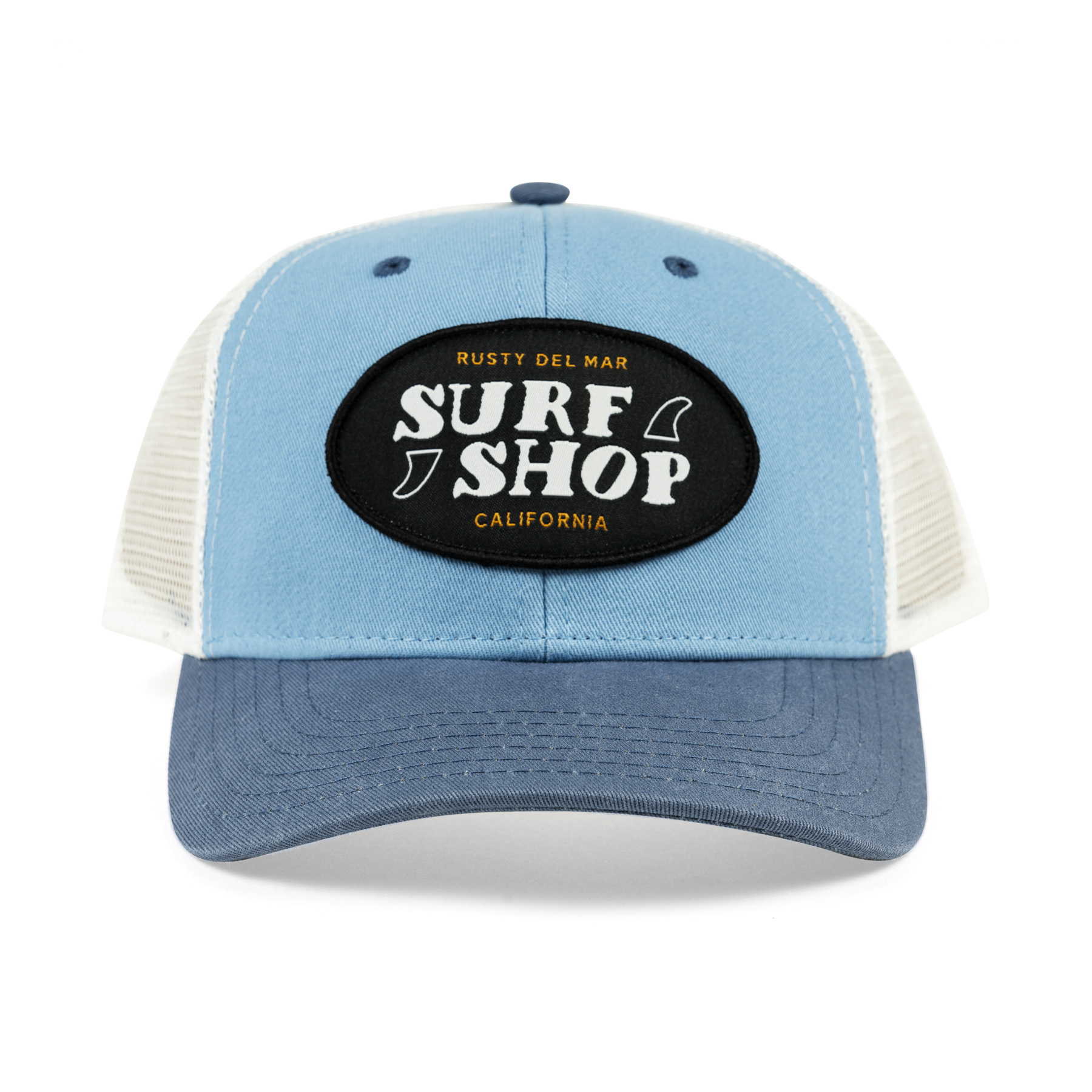 Surf Shop Mid Hat - Carolina White Slate
