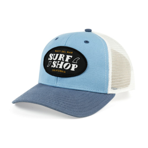 Surf Shop Mid Hat - Carolina White Slate