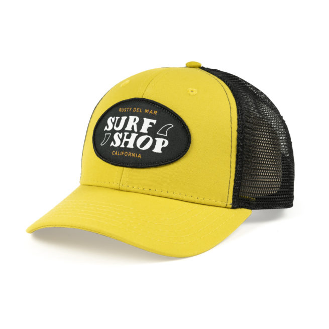 Surf Shop Mid Hat - Surplus Black