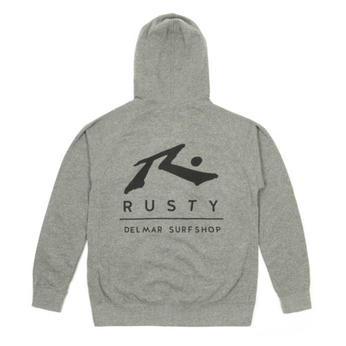 Rusty Del Mar Full Original Hooded Sweatshirt