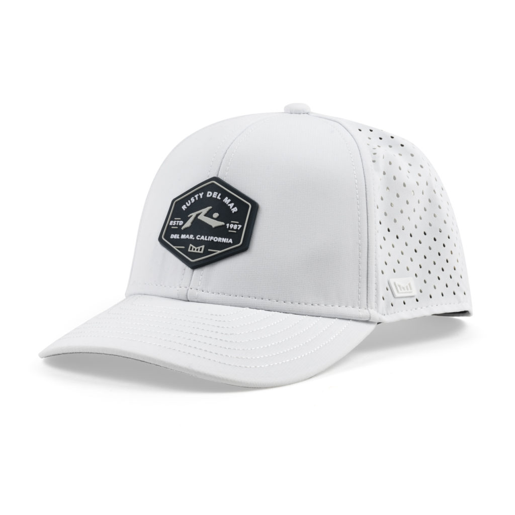 Rusty Del Mar Melin Hat in White