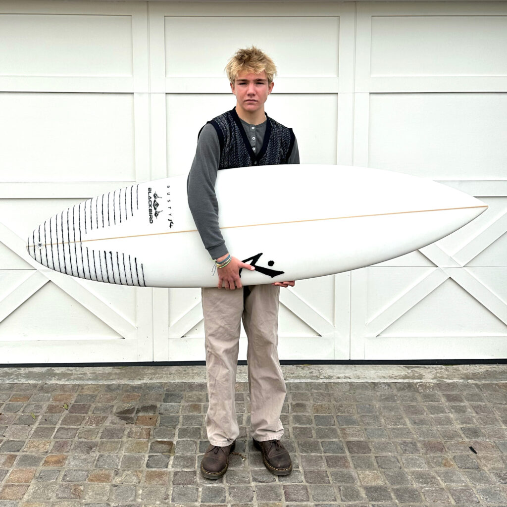 Rusty Surfboards Blackbird
