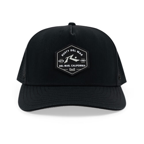 Rusty Del Mar Odyssey Melin Hat in Black