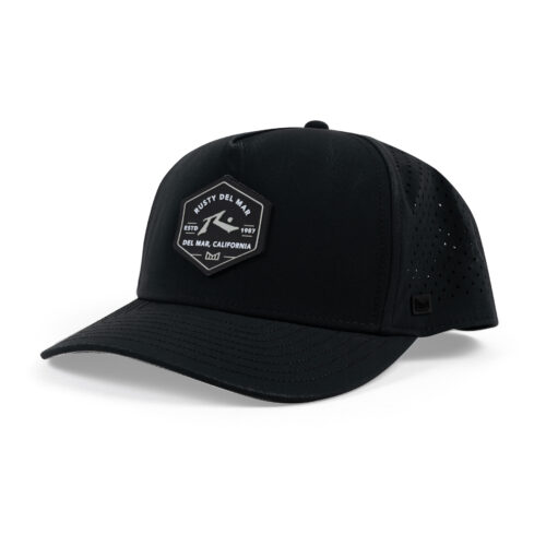 Rusty Del Mar Odyssey Melin Hat in Black