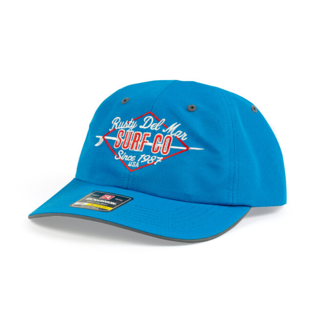 Rusty Surf Co Hat in Sky Blue/Charcoal