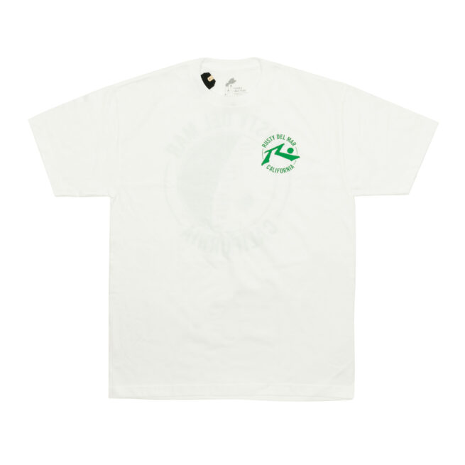 Surf Map T-Shirt in White