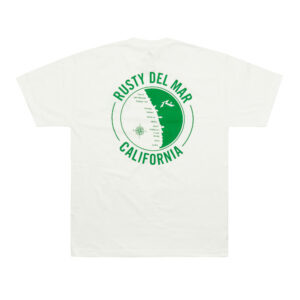 Surf Map T-Shirt in White