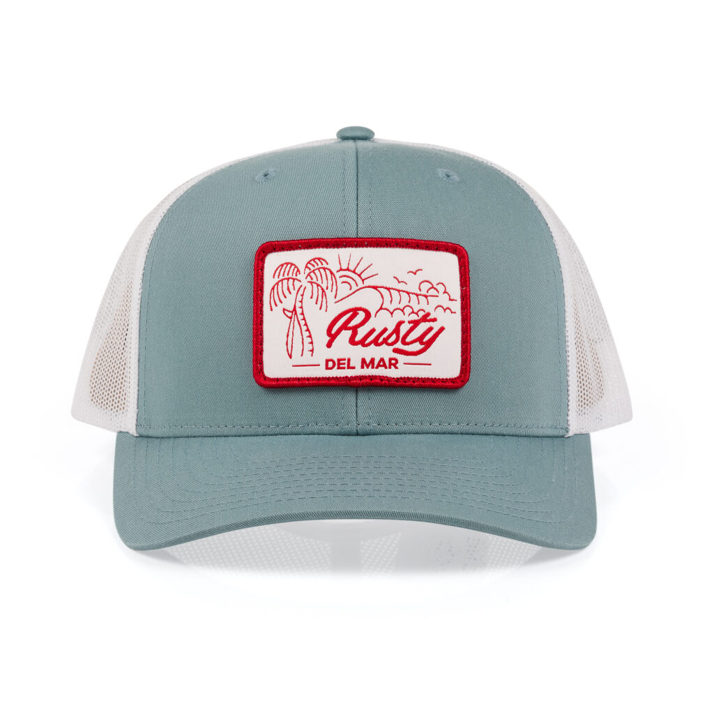 Tube Palm Tree Square Patch Hat