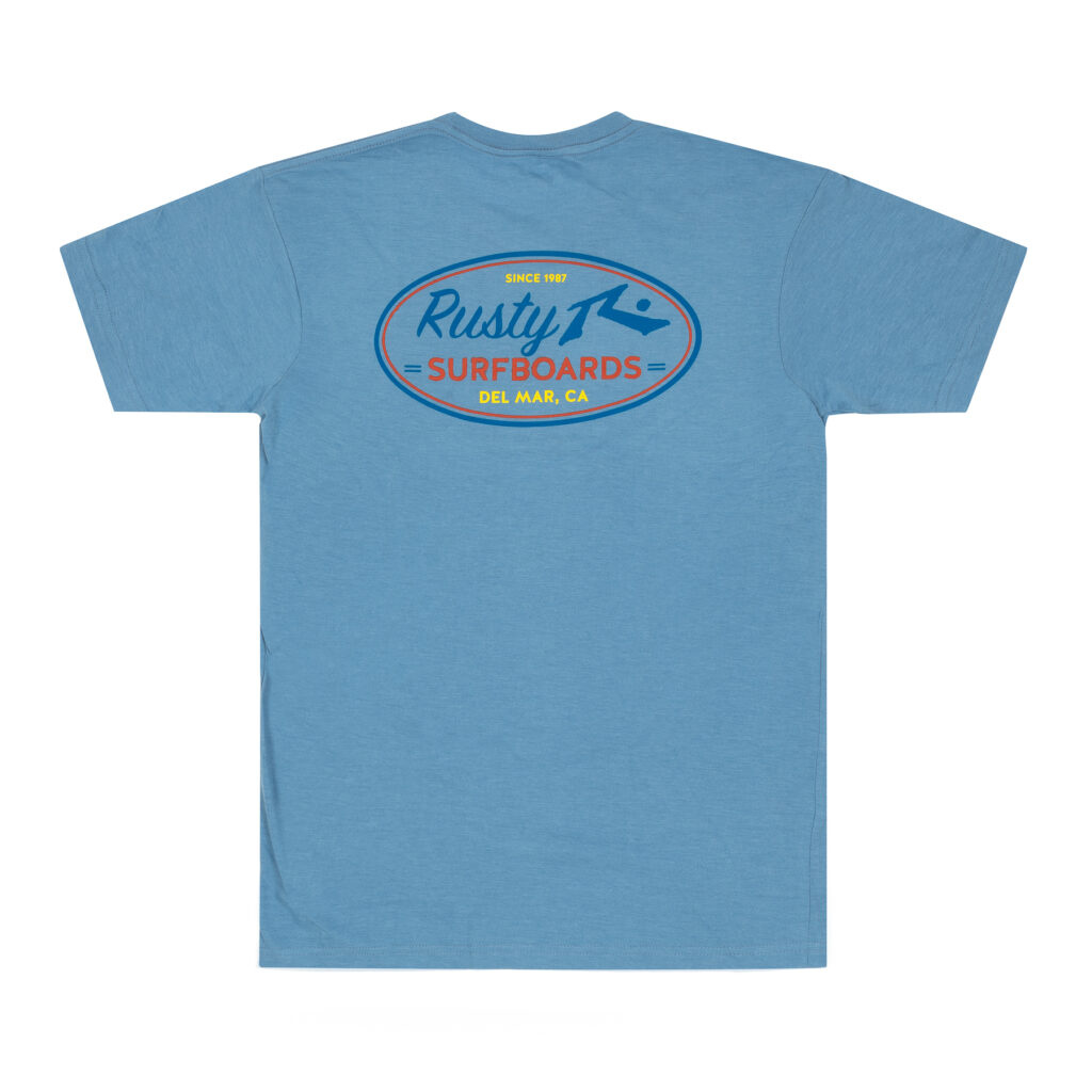 Oval Patch Mens T-Shirt - Image 5