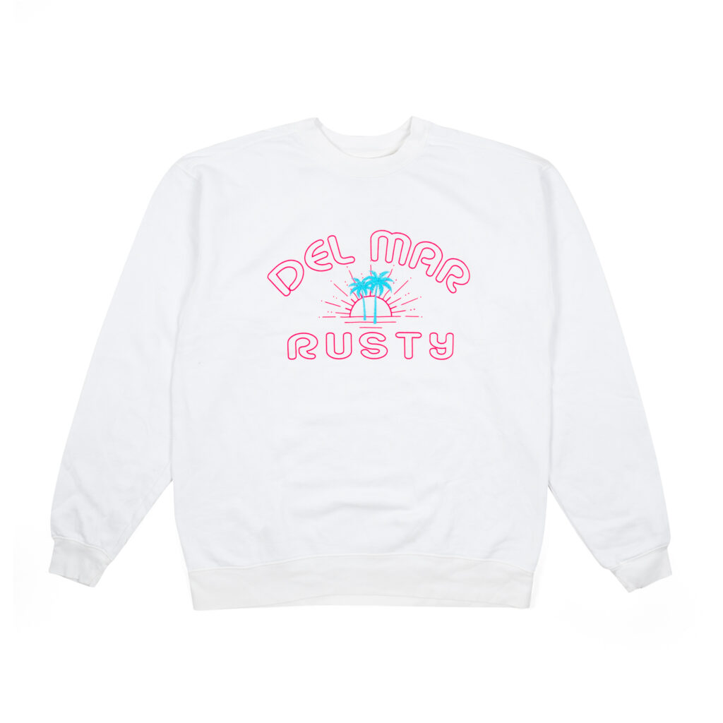 Blunted Sun Palms Crew Sweatshirt