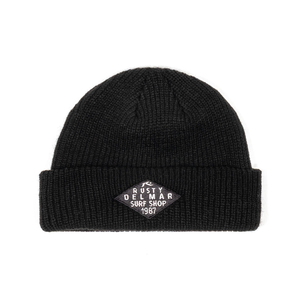 Diamond Patch Cable Knit Beanie