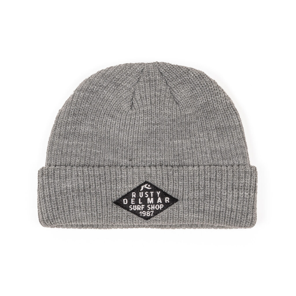 Diamond Patch Cable Knit Beanie - Image 2
