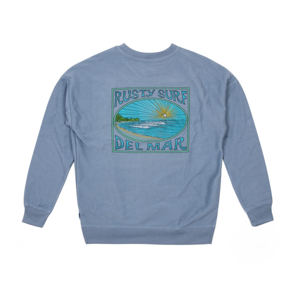Valance Terry Crew Sweatshirt - Image 6