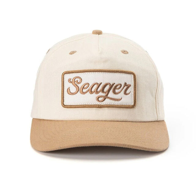 Seager Uncle Bill Snapback Hat Cream Khaki