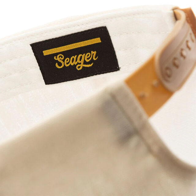 Seager Uncle Bill Snapback Hat Cream Khaki