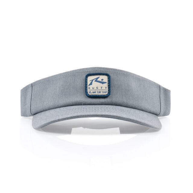 Box Navy Cream Patch Visor