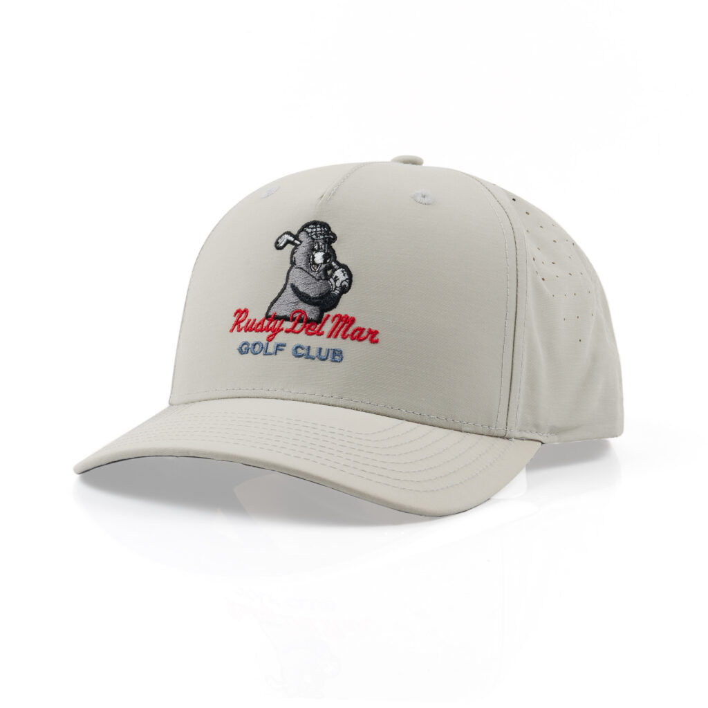 Gold Club Bear Perforated Hat - Image 2