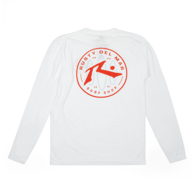 Three Boards Circle Long Sleeve Tee