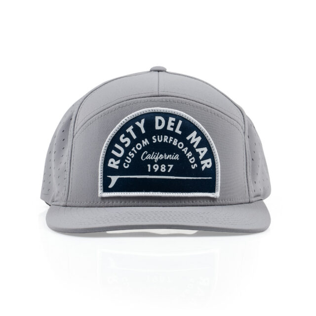 Rusty Del Mar Patch Cannon Cap